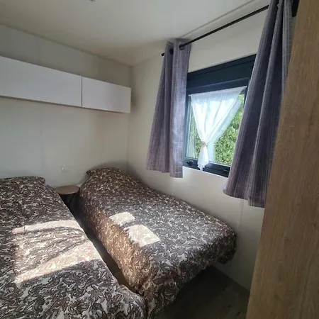 Camping Mobil-home Vue Piscine - - La Coquille D'opale *